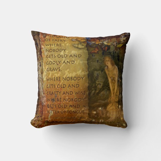 Land Fairy MoJo Pillow Kussen (Voorkant)