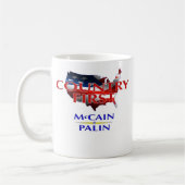 Land First - McCain Palin 2008 Coffee-Mok Koffiemok (Links)