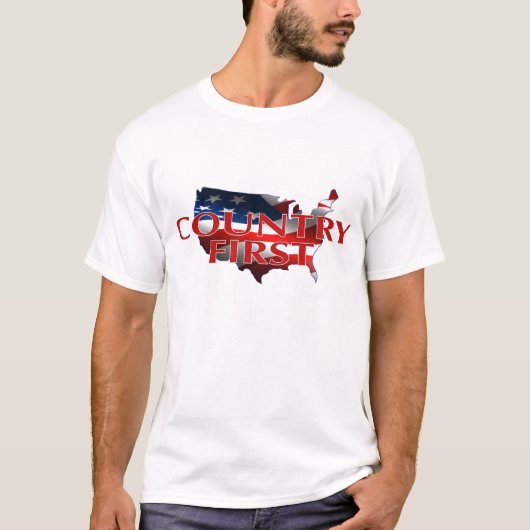 Land First T-shirt kinder McCain Palin (Voorkant)