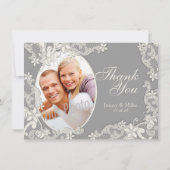  land Floral Dank u Bedankkaart (Achterkant)