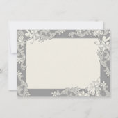 land Floral Dank u Bedankkaart (Voorkant)