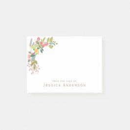  land Floral met naam Post-it® Notes