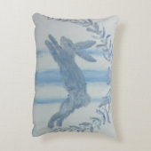 Land Franse Bunny Rabbit Accent Kussen (Achterkant (Verticaal))