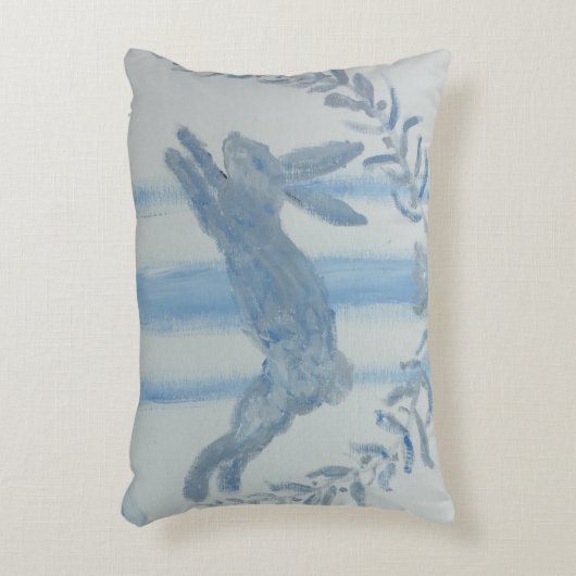 Land Franse Bunny Rabbit Accent Kussen (Voorkant(Verticaal))