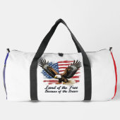 Land Free Because Brave Eagle Plunjezak (Achterkant)