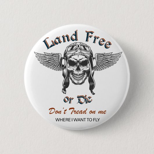 Land Free or Die Button (Voorkant)