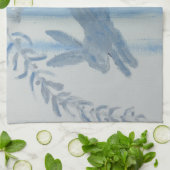 Land French Bunny Rabbit Dish Towel Theedoek (Gevouwen)