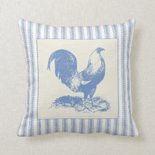 Land French Farmhouse Chicken Pillow Kussen
