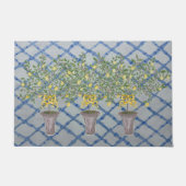 Land French Lemon Tree Lemons Doormat Rug Deurmat (Voorkant)