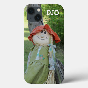 Land Gal Scarecrow die op een pomp leunt Case-Mate iPhone Case