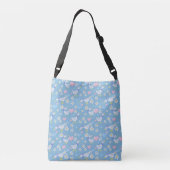 land ganzenpatroon monogram crossbody tas (Achterkant)