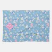  land ganzenpatroon monogram theedoek (Horizontaal)