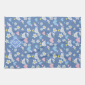  land ganzenpatroon monogram theedoek (Horizontaal)