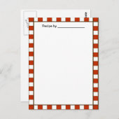 Land gecontroleerd Recipe blanco #2-kaart Briefkaart (Voorkant / Achterkant)