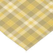 Land Geel Plaid Tafelkleed (Gekanteld)