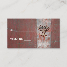 Land geschilderde houten sleutels Trouwplaats kaar Plaatskaartje