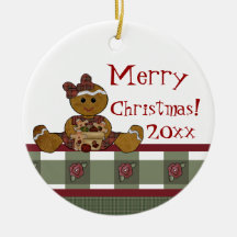 Land Gingerbrood Ornament