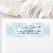 Land Gingham Etiket (Insitu)