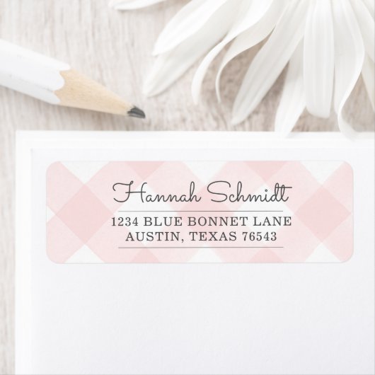 Land Gingham Etiket (Insitu)