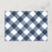 Land Gingham Kaarten invoegen (Achterkant)