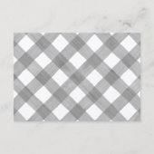 Land Gingham Kaarten invoegen (Achterkant)