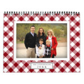 Land Gingham Photo Calendar Kalender (Hoes)