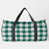 Land Groen Grijs Buffel geruit Plunjezak (Achterkant)