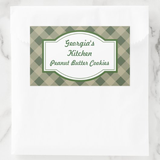 Land Groene Keuken Stickers (Tas)