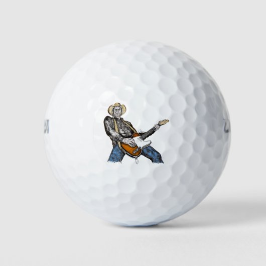 Land Guitar Golfballen (Voorkant)