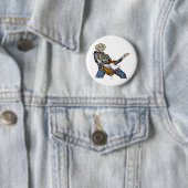 Land Guitar Ronde Button 5,7 Cm (In situ)