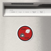 Land Hen Clean Dirty Dishwasmachine Magnet (Insitu (Vaatwasser))