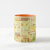 Land Herfst Dagen seizoensgebonden Mok (Midden)