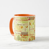 Land Herfst Dagen seizoensgebonden Mok (Voorkant links)