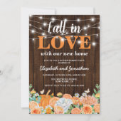 Land Herfst Housewarming Party Kaart (Voorkant)