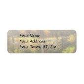 Land - Herfstjaren Etiket (Voorkant)