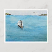 Land Ho Postcard Briefkaart (Voorkant)