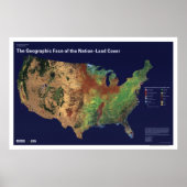 Land Hoesje in USA Map 1992 Poster (Voorkant)
