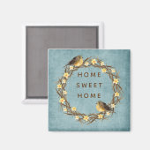 Land Home Wreatnet Magneet (Voorkant / Achterkant)