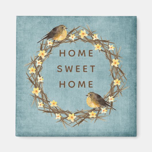 Land Home Wreatnet Magneet (Voorkant)