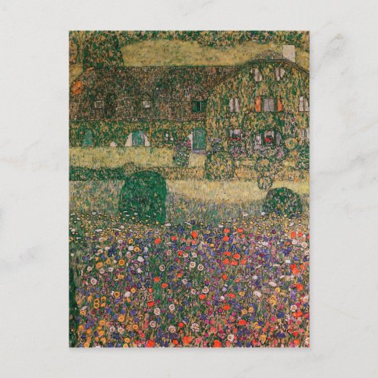 Land House by the Attersee, c.1914 Briefkaart (Voorkant)