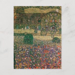 Land House by the Attersee, c.1914 Briefkaart