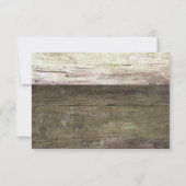 Land Hout Hart Bruiloft RSVP (Achterkant)