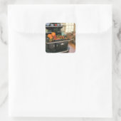 Land houtkachel Sticker (Tas)