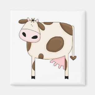 Land Humor Gekke Cow Funny Magnet