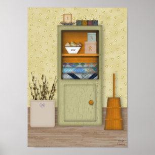 Land Hutch Poster