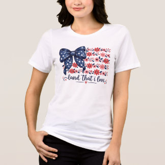 Land Ik Houd Van Vier Juli T-Shirt