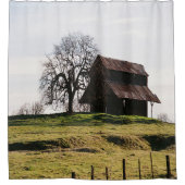 Land in de Herfst..... Douchegordijn (Voorkant)