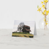 Land in de Herfst.... Kaart (Gele Bloem)