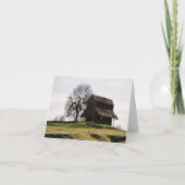 Land in de Herfst.... Kaart (Voorkant)