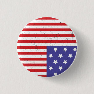 Land in nood ronde button 3,2 cm